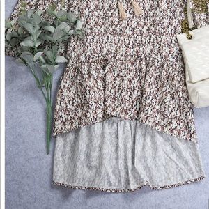 Womens Vneck dress. RUNS SMALL.